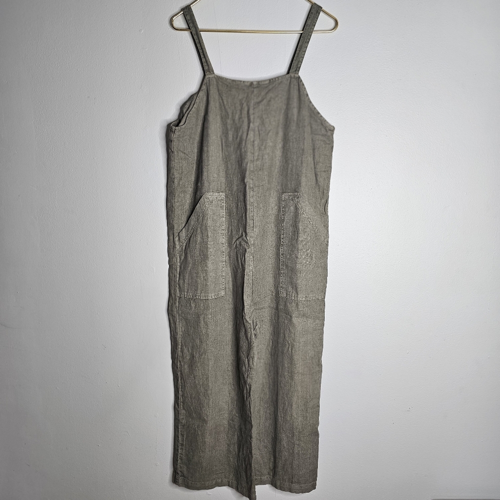 NWT Universal Thread Olive Green Wide Overalls